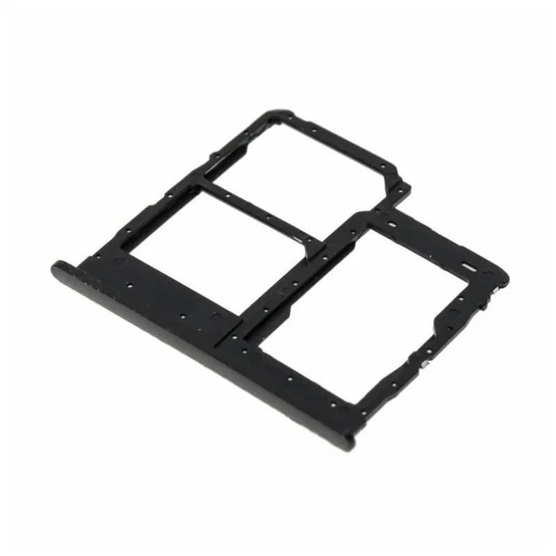 Держатель сим для Samsung A01/A013 черный