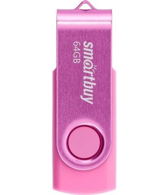 Флеш-накопитель Smartbuy Twist розовый 64Gb