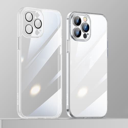 фото Чехол накладка для iphone 16 Pro (6.3) SULADA Crystal пластик прозрачный с защитой камеры