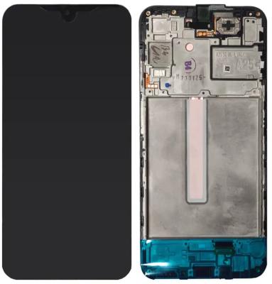 Дисплей для Samsung A25/A256 "как новый" + тачскрин черный с рамкой