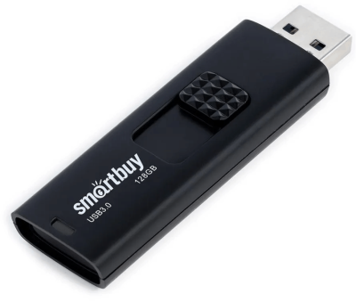 Флеш-накопитель Smartbuy Fashion USB 3.0/3.1 черный 128Gb  Флеш-накопитель Smartbuy Fashion USB 3.0/3.1 черный 128Gb