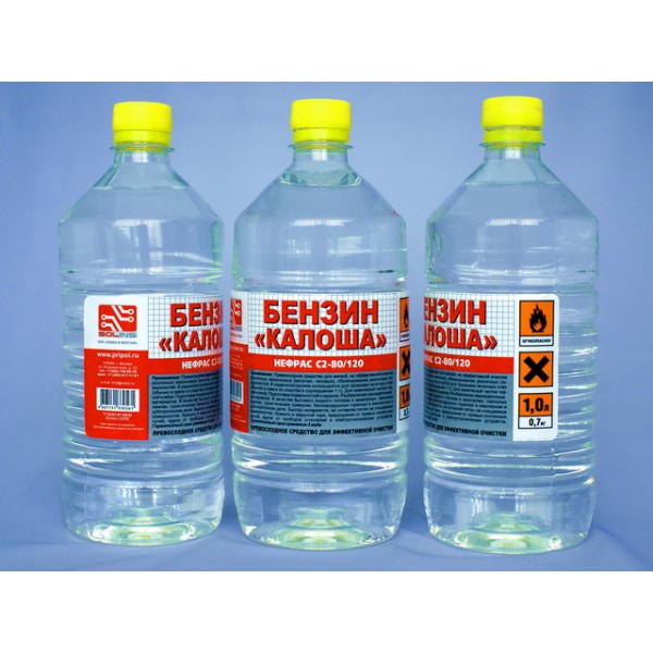 Растворитель "Калоша" (Нефрас С2-80/120), бутылка ПЭТ - 0,5 л.