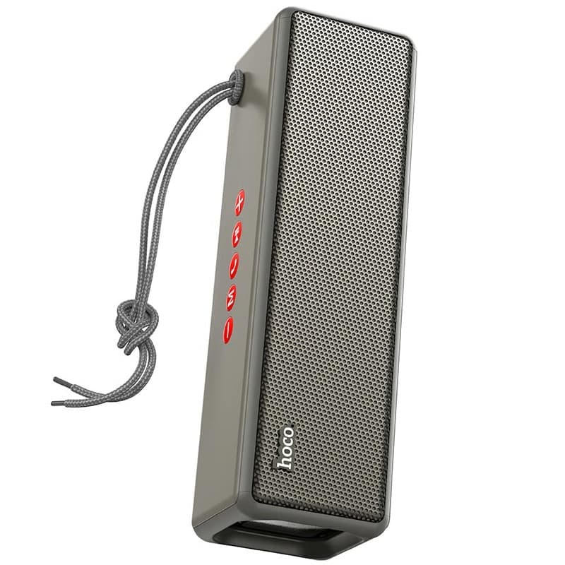 Колонка блютуз HOCO HC3 Bounce серая 2400mAh