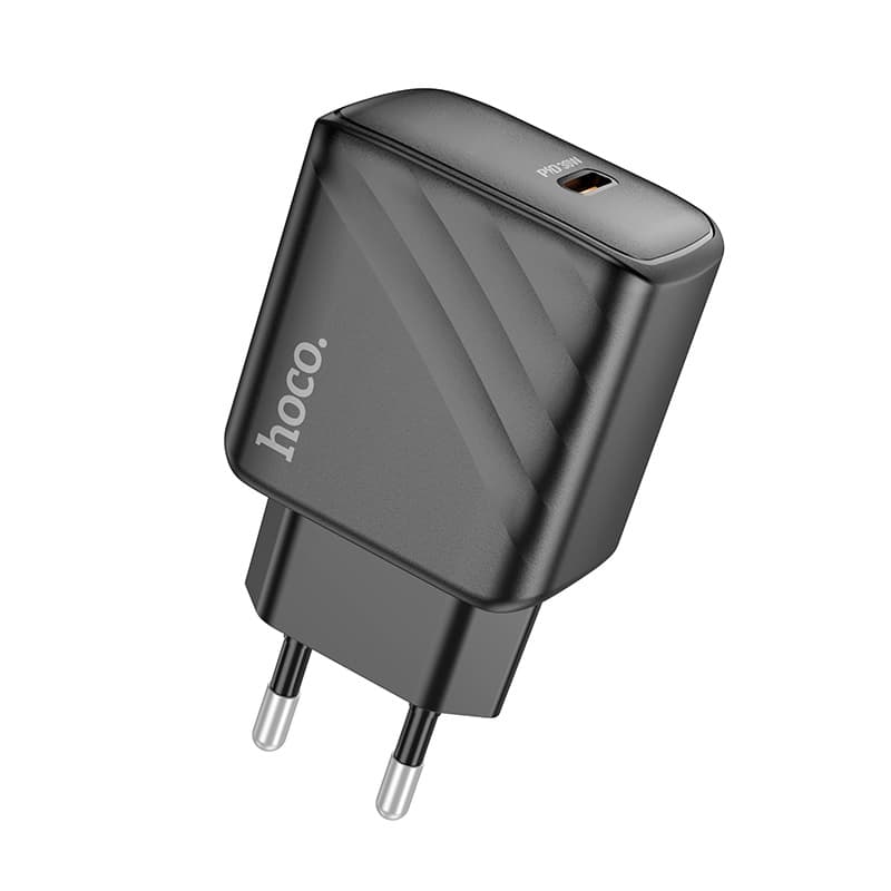 фото Сетевое зарядное устройство Адаптер Блок питания HOCO CS22A PD 30W Type-C USB-C черное