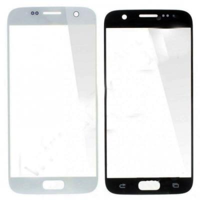 Стекло тачскрина для Samsung G930 S7 белый