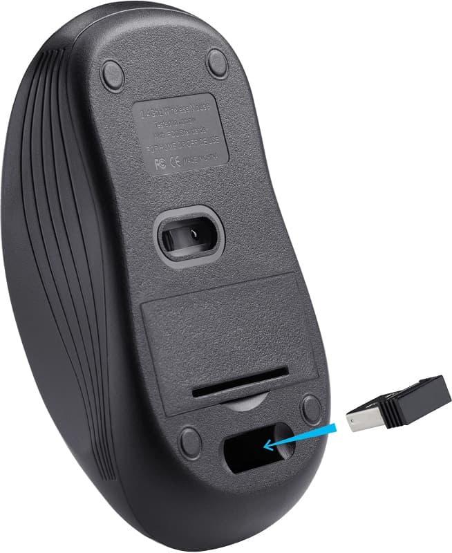 Мышь беспроводная DEFENDER Bit MB-205 черная,3D,1200 dpi 1.8м бесшумная