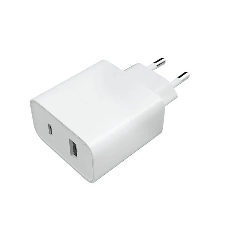 фото Сетевое зарядное устройство Адаптер Блок питания XIAOMI Mi 33W Wall Charger Type-A+Type-C белое AD332EU RU