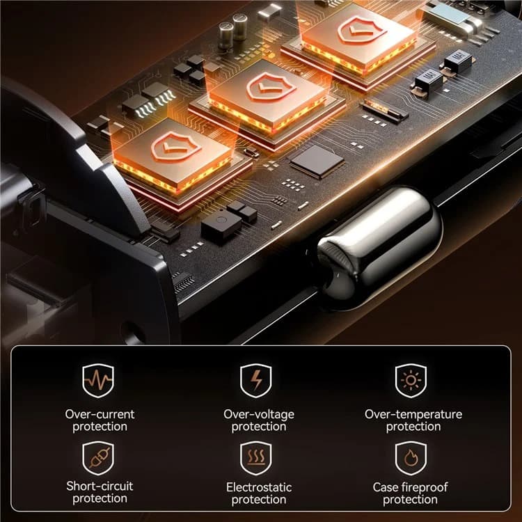 Изображение Автомобильное зарядное устройство Joyroom JR-CCN16 Mini PD 15W / Type-C USB-C+USB черное фото Автомобильное зарядное устройство Joyroom JR-CCN16 Mini PD 15W / Type-C USB-C+USB черное