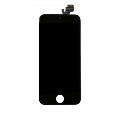 Стекло тачскрина+Рамка+OCA для iphone 5 черный