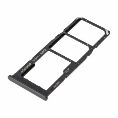 Держатель сим для Samsung A02/A022 черный