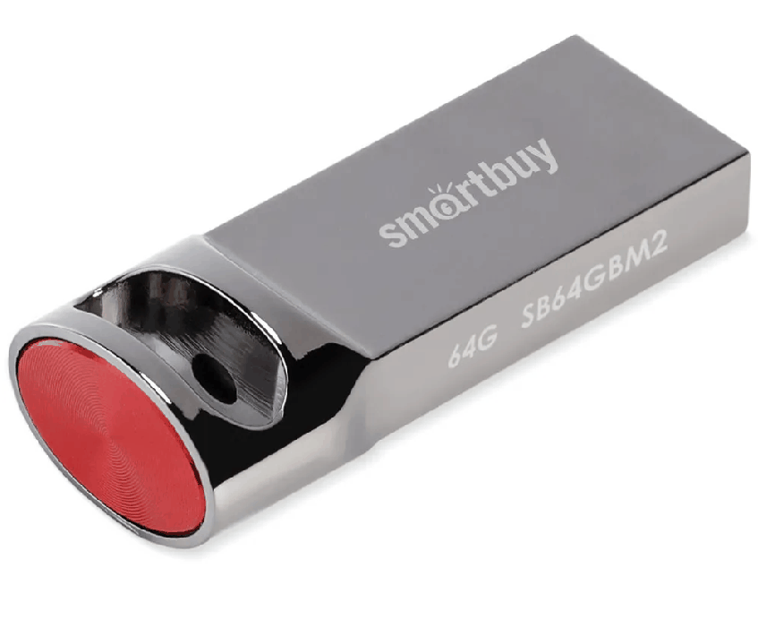 Изображение Флеш-накопитель Smartbuy M2 Metal USB 3.0/3.1 100MB/s 64Gb Изображение Флеш-накопитель Smartbuy M2 Metal USB 3.0/3.1 100MB/s 64Gb
