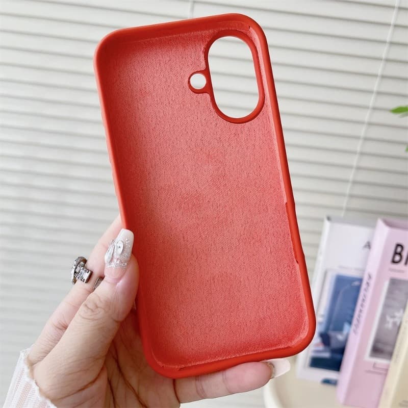 фото Чехол накладка для iphone 16 Pro (6.3) soft силикон+пластик с магнитом для magsafe и защитой камеры черная