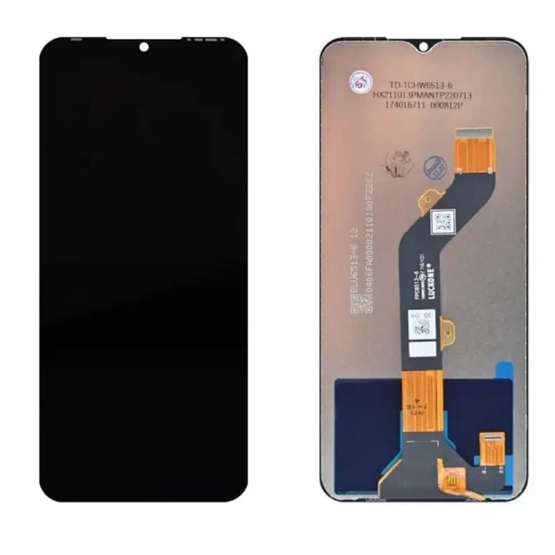 Дисплей для Tecno Spark Go 2022 (G) + тачскрин черный с рамкой o