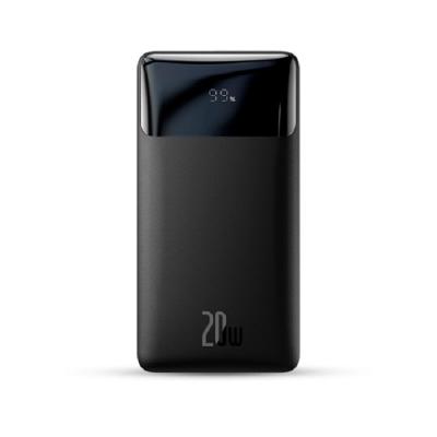 Внешний аккумулятор повербанк Power bank Baseus Bipow Digital Display 20000mAh 20W черный PPDML-M01