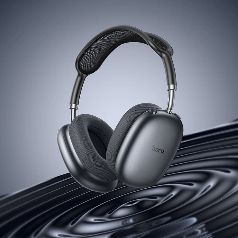 фото Наушники беспроводные накладные HOCO W55 Plus космический темно-серый