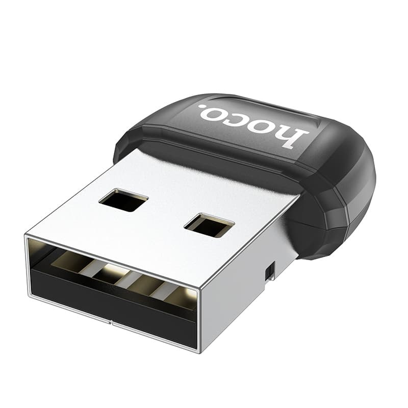 Изображение USB Блютуз bluetooth адаптер ресивер Hoco UA18 черный сайта akstel.ru фото USB Блютуз bluetooth адаптер ресивер Hoco UA18 черный