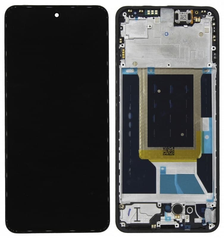 Дисплей для Realme C53 (G) + тачскрин черный с рамкой o