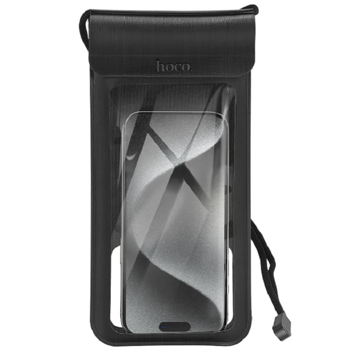 Чехол водонепроницаемый Hoco HX53 7.2d IPX8 черный Чехол водонепроницаемый Hoco HX53 7.2d IPX8 черный