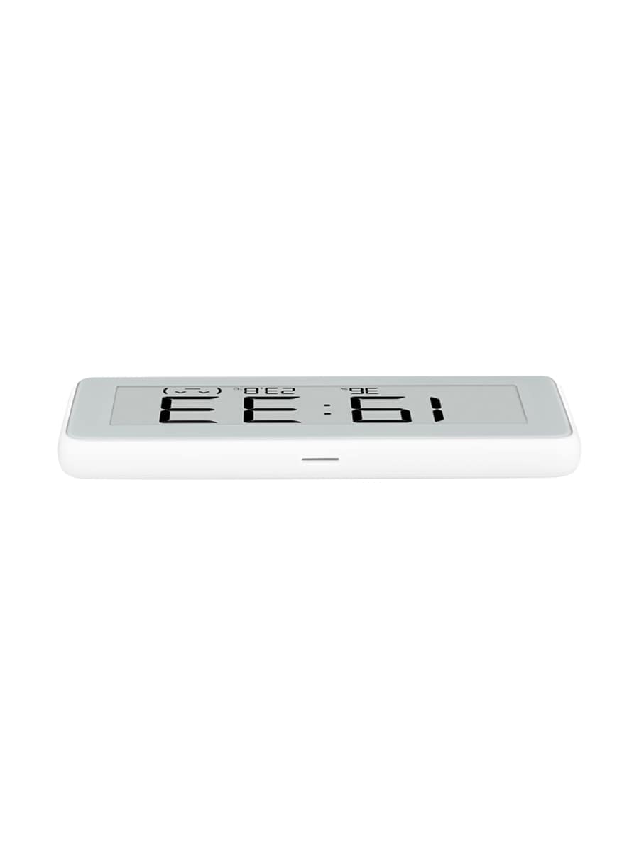 Датчик температуры и влажности Xiaomi Mijia Temperature And Humidity Monitor Digital Clock PRO белый с часами