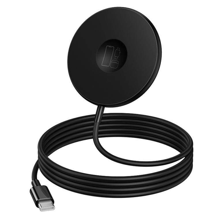 фото Беспроводное зарядное устройство 3 в 1 Borofone BQ41 15W магнитное Type-C USB-C 1.2м черное