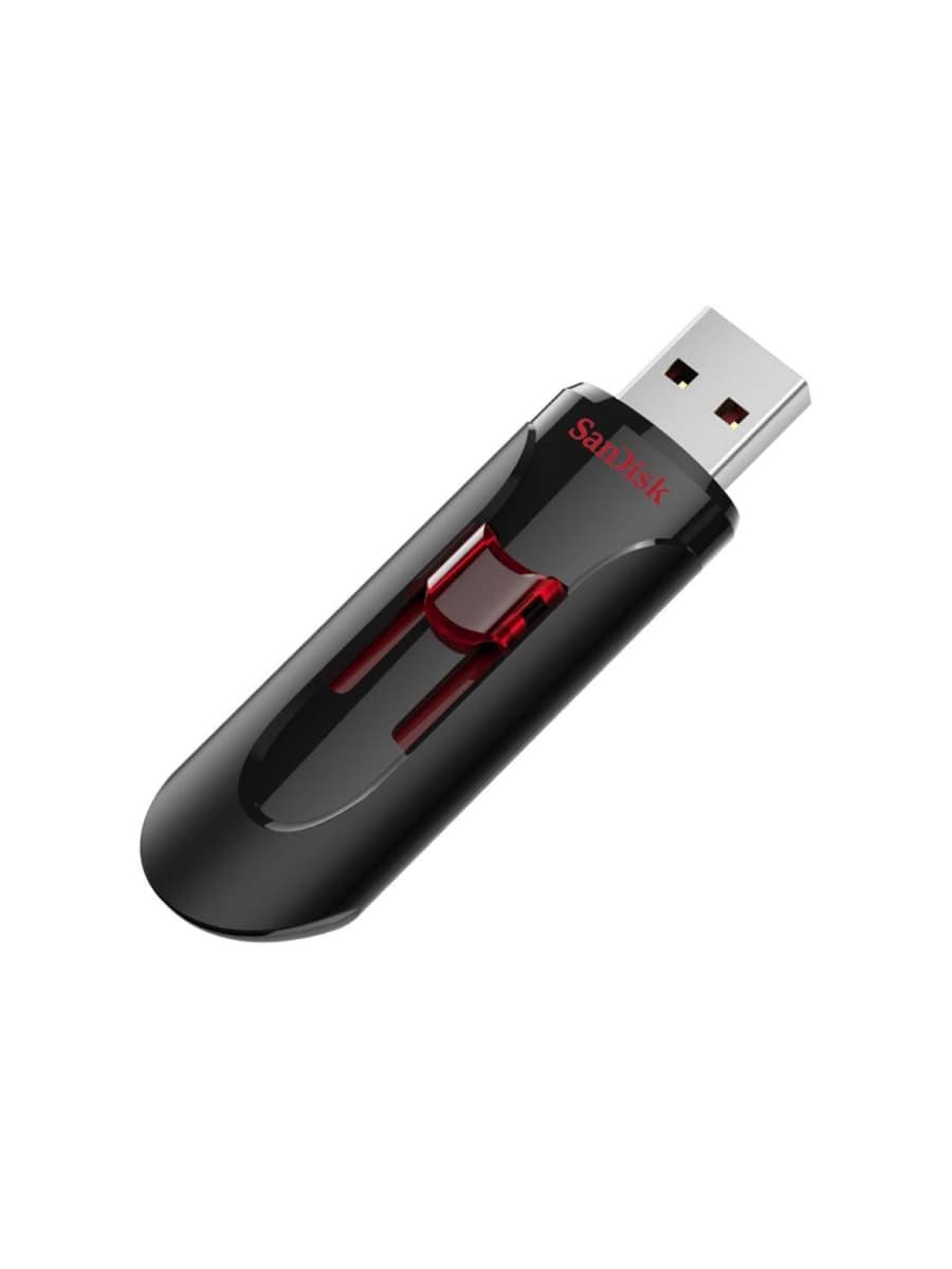 Изображение Флеш-накопитель Sandisk Cruzer Glide CZ600 Black USB3.0 128Gb