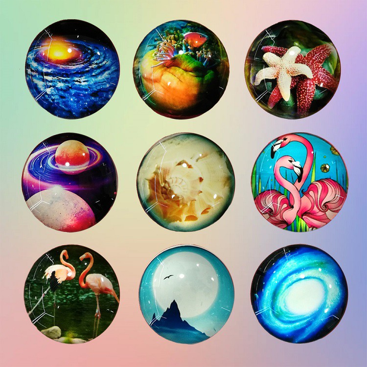 фото POPSOCKET попсокет для телефона 3D рисунок в ассортименте стекло