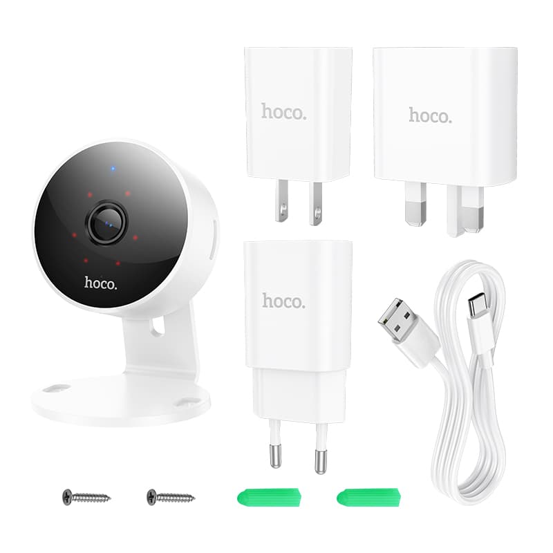 Wi-Fi камера HOCO D7 Indoor PTZ HD camera комнатная Wi-Fi камера HOCO D7 Indoor PTZ HD camera комнатная