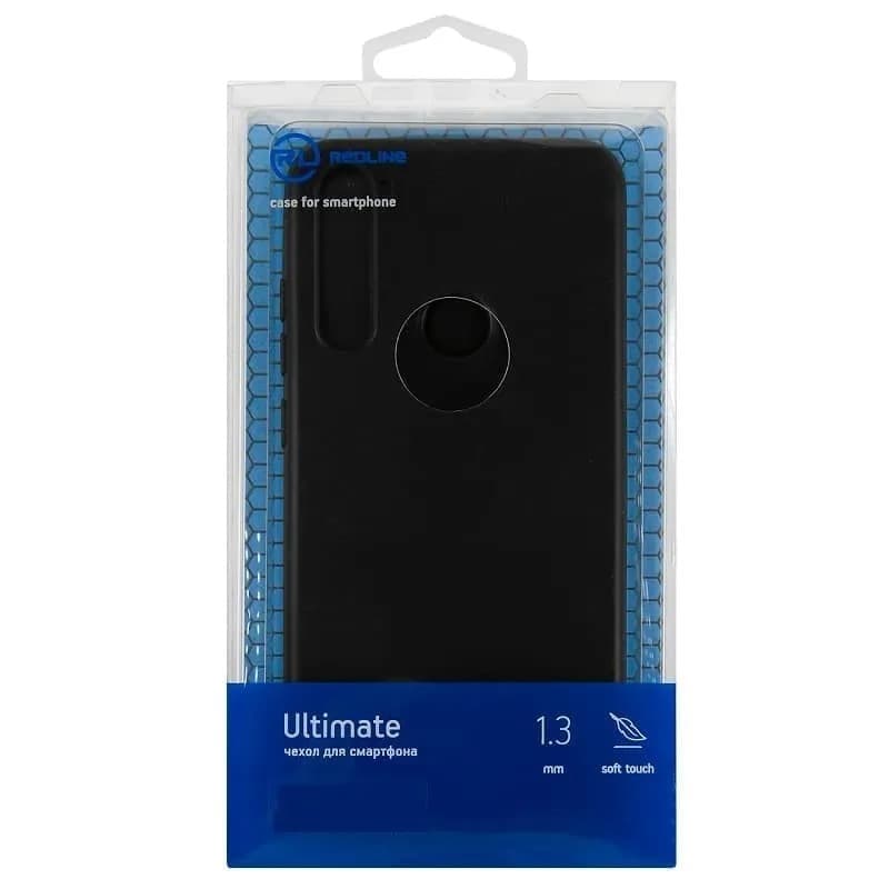 Изображение Чехол накладка для Tecno Camon 30S/Camon 30S Pro Red Line Ultimate силикон черная фото Чехол накладка для Tecno Camon 30S/Camon 30S Pro Red Line Ultimate силикон черная