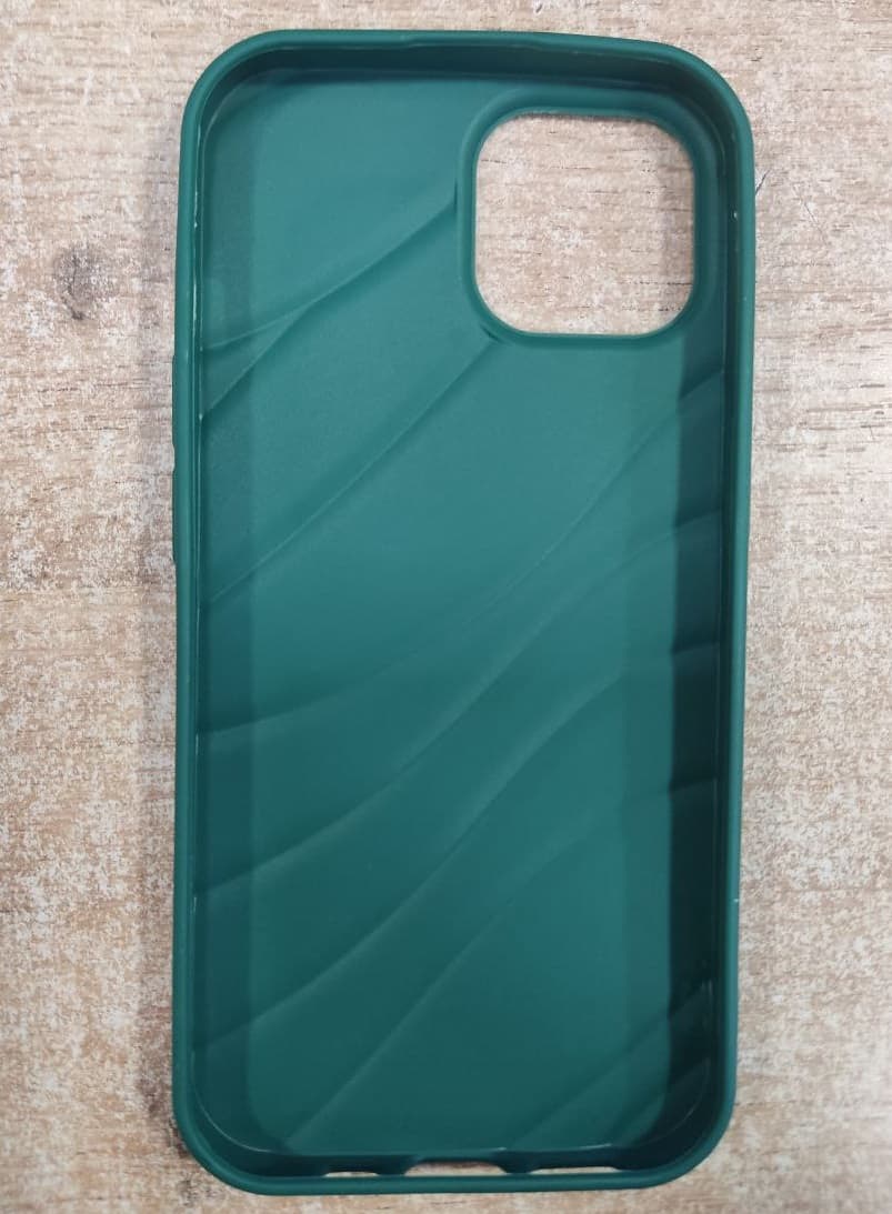 фото Чехол накладка для iphone 16 Pro Max (6.9) рифленая силикон зеленая