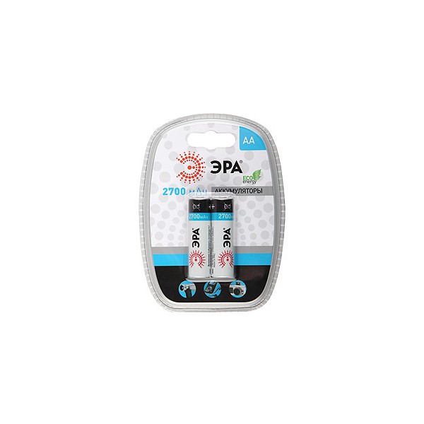 Батарейка аккумуляторная ЭРА HR6 2700mAh