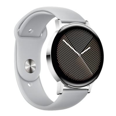 Универсальный ремешок для часов 20мм HOCO WH11 Flexible series classic силиконовый застежка кнопка серый (gray)