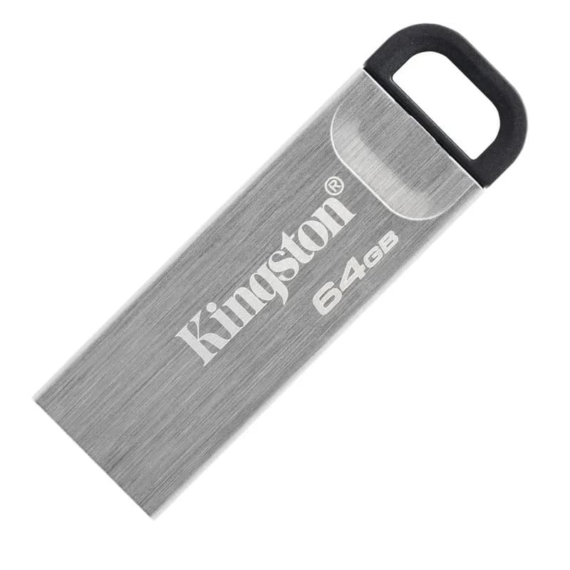 Изображение Флеш-накопитель Kingston DT Traveler Kyson 200MB/s USB 3.2 64Gb металл Изображение Флеш-накопитель Kingston DT Traveler Kyson 200MB/s USB 3.2 64Gb металл