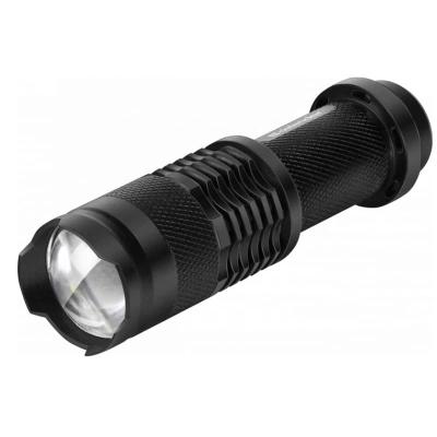 Фонарь DEFENDER FL-10, XP-E, 3 режима, линза, металл черный