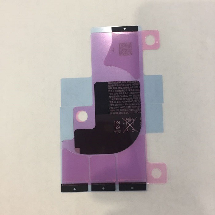 Проклейка скотч аккумулятора для iphone 6Plus