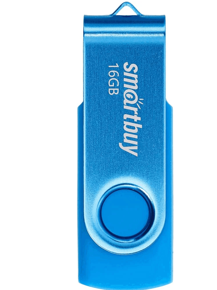Изображение Флеш-накопитель Smartbuy Twist голубой 16Gb