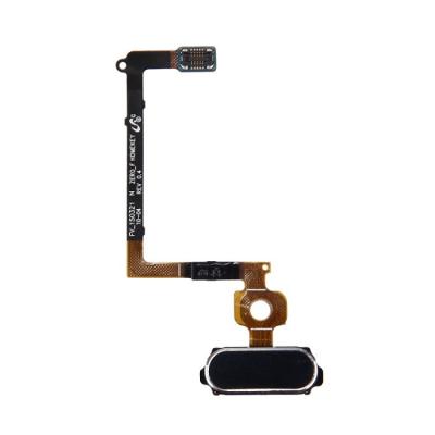 Шлейф для Samsung S6/G920 на кнопку HOME в сборе серый