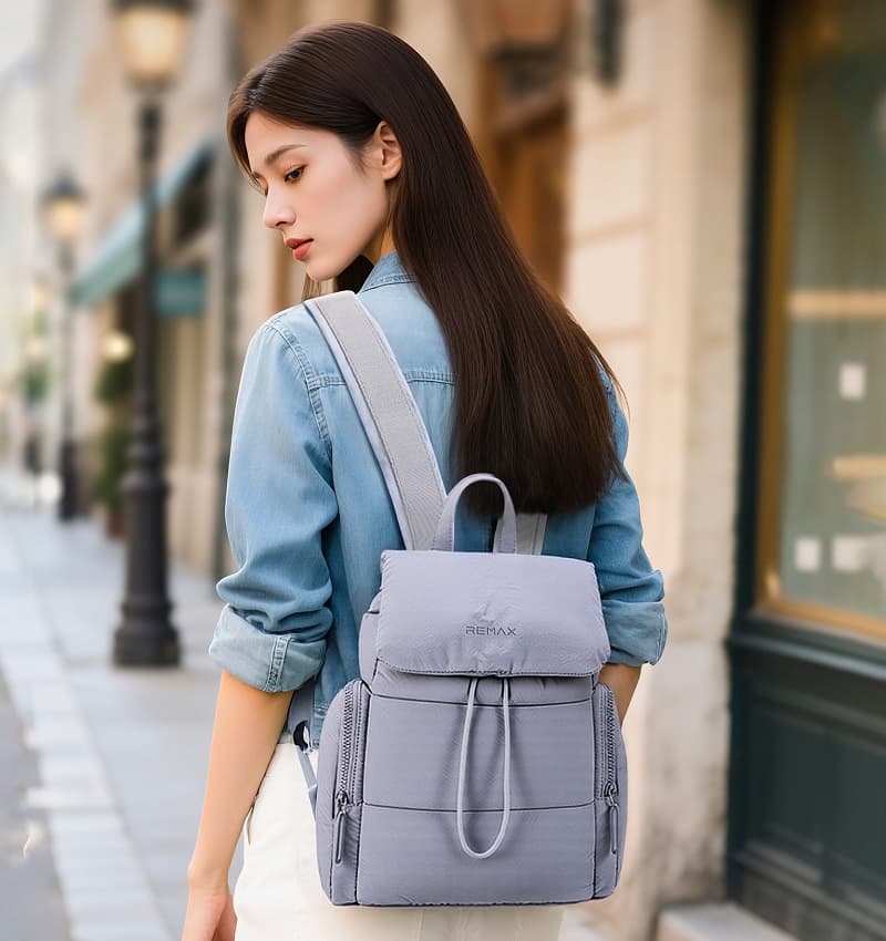 Рюкзак Remax BAG-09 Simple and stylish серый