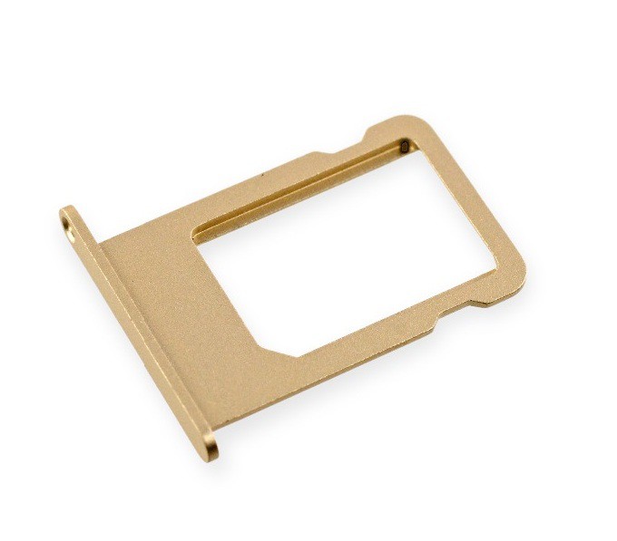 Держатель сим для iP 5 золото