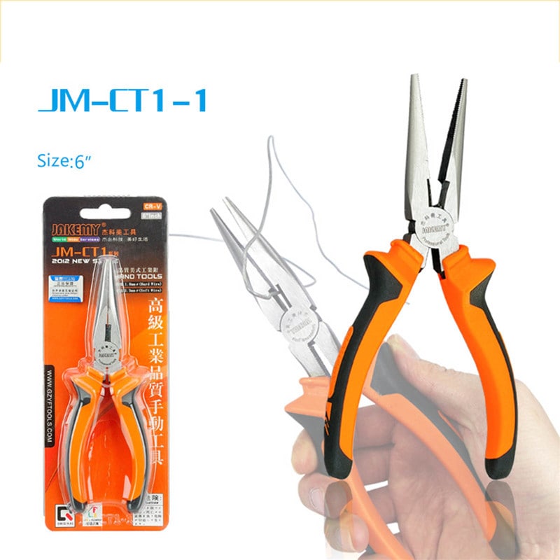 Плоскогубцы диагональные Jakemy JM-CT1-1