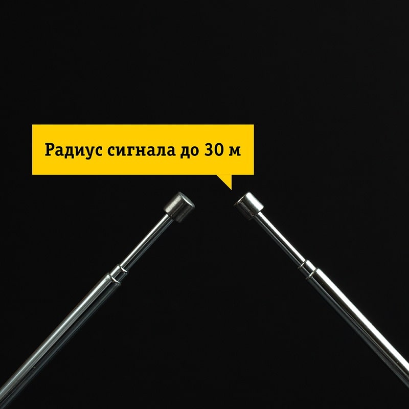 Беспроводная микрофонная система Ritmix RWM-210 черный