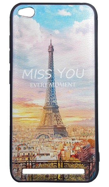 фото Чехол накладка для Xiaomi Redmi 5 HOCO Colorful and graceful силикон Париж