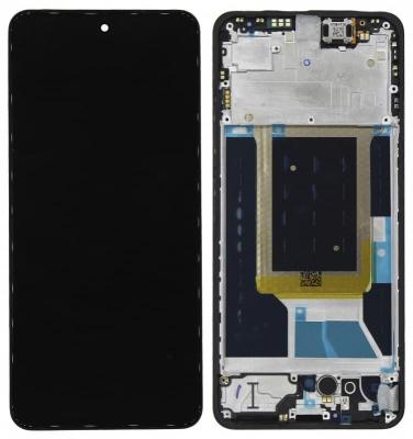 Дисплей для Realme C53 (G) + тачскрин черный с рамкой o