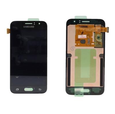 Дисплей для Samsung J1 2016/J120 + тачскрин черный с регулировкой цвета