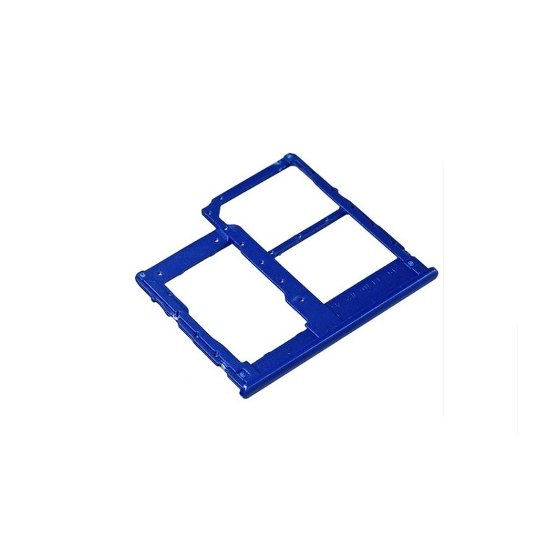 Держатель сим для Samsung A315/A31 синий