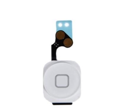 Шлейф для iphone 5 на кнопку Home белый