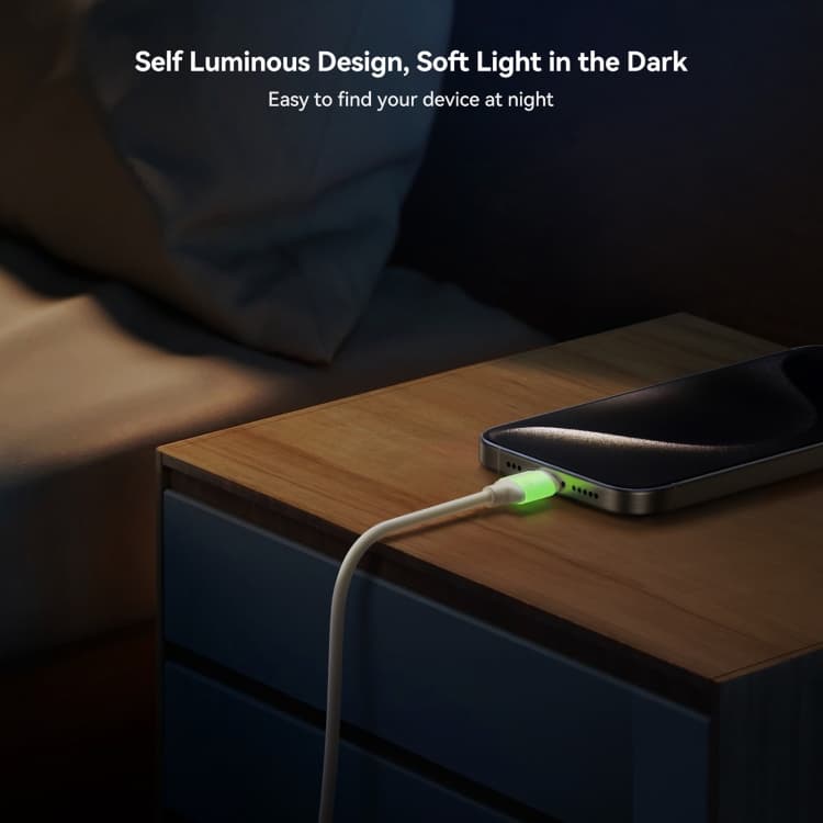 Кабель для зарядки Type-C to Type-C Joyroom S-A53 1.2м PD 60W жидкий силикон бежевый Кабель для зарядки Type-C to Type-C Joyroom S-A53 1.2м PD 60W жидкий силикон бежевый