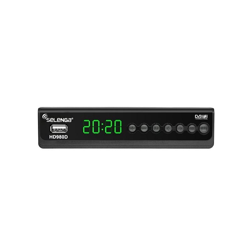 Цифровая приставка Selenga HD980D DVB-T2,DVB-C,Wi-Fi,LAN Цифровая приставка Selenga HD980D DVB-T2,DVB-C,Wi-Fi,LAN