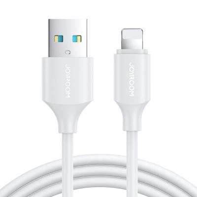 Кабель для зарядки iphone Lightning Joyroom S-A9 1м 3A белый