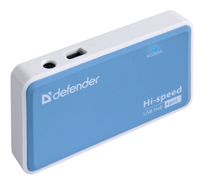 Разветвитель адаптер переходник USB HUB Хаб DEFENDER Quadro Power 4 порта USB 2.0, блок питания 2А Разветвитель адаптер переходник USB HUB Хаб DEFENDER Quadro Power 4 порта USB 2.0, блок питания 2А