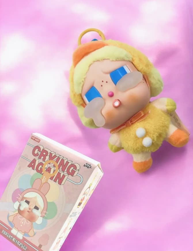 Игрушка сюрприз плачущая девочка 16см